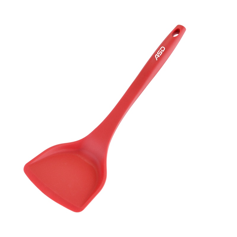 爱仕达ASD硅胶铲炒菜铲子不粘锅专用锅铲硅胶汤勺漏铲耐高温家用厨具RCJ1D1WG