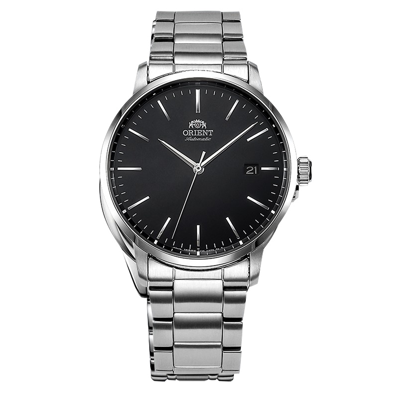 东方双狮(ORIENT)手表日本原装进口时尚系列风尚系全自动机械简约防水机械表男士腕表RA-AC0E01B10D