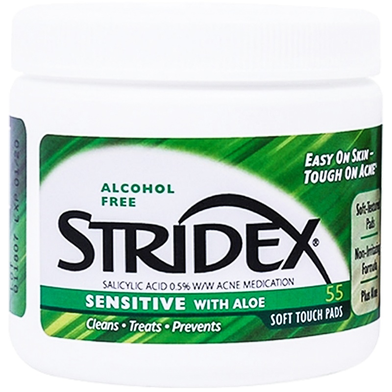 stridex施颜适水杨酸净颜棉片 温和型