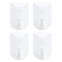 得力 强力粘胶办公挂钩 19353 4只/卡 单卡装