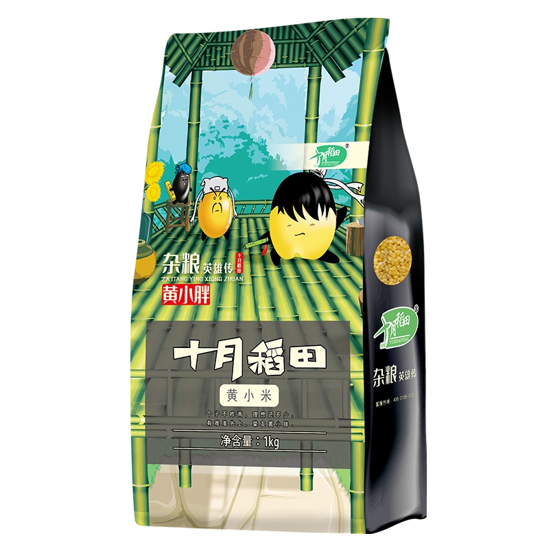 十月稻田 磨米世家燕麦1kg