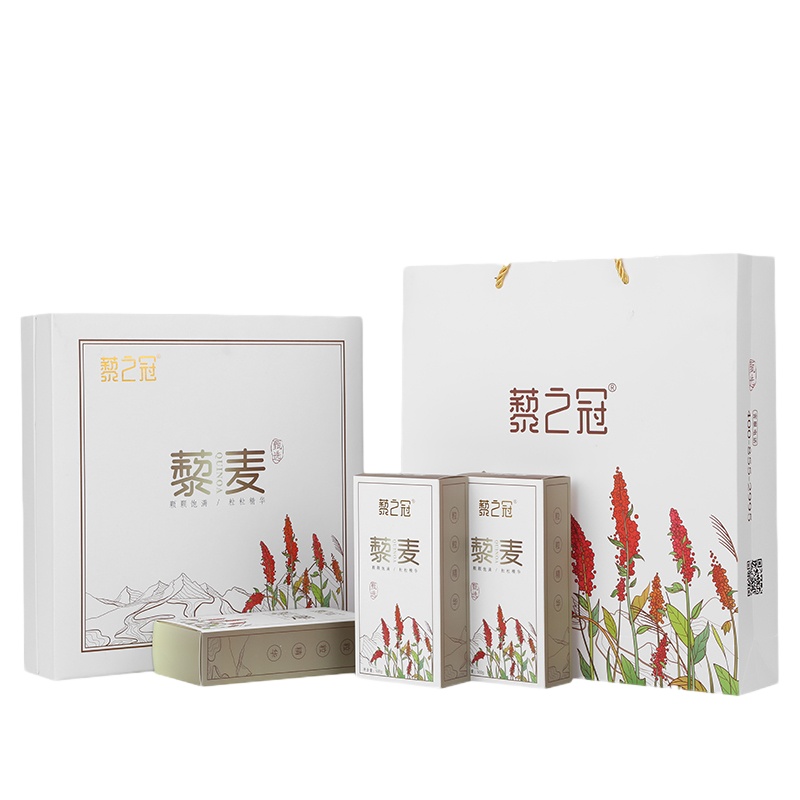 藜之冠(LZG)藜麦500g*4盒 内蒙特产绿色食品五谷杂粮 粗粮 白藜麦