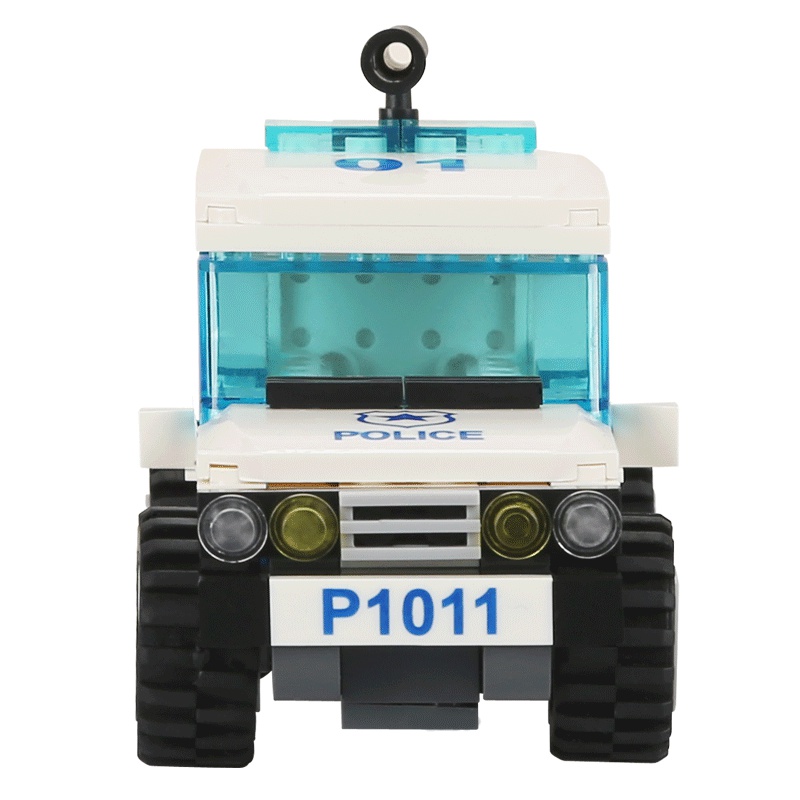 万格积木儿童益智玩具 城市系列 万格重型直升机52015