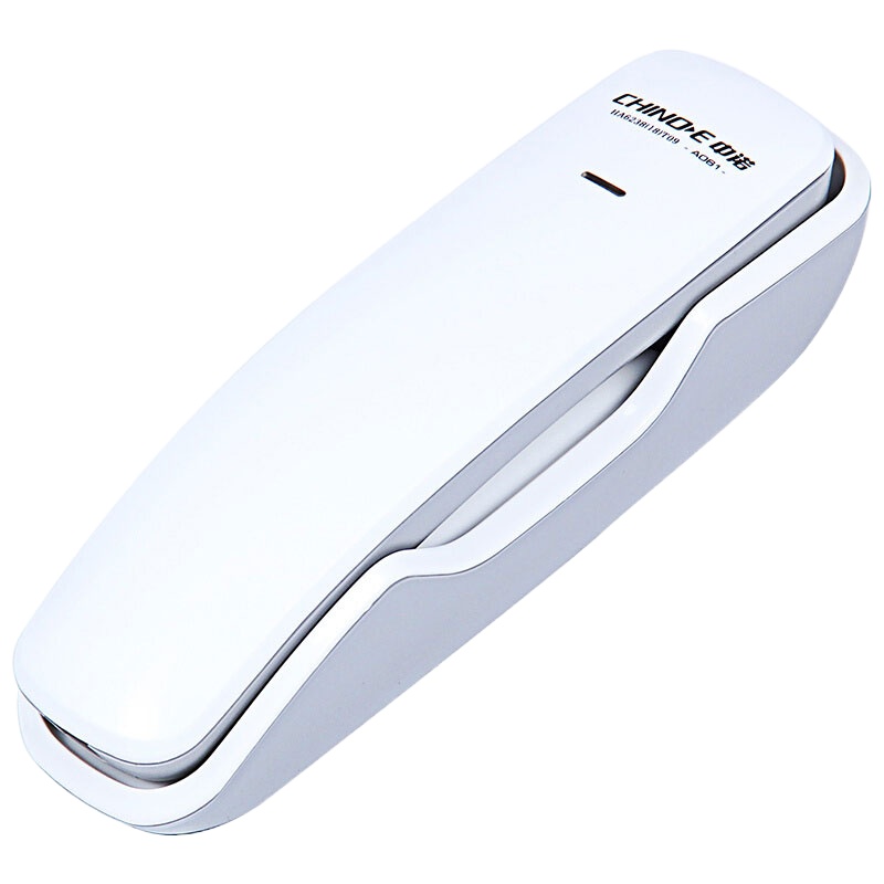 中诺(CHINO-E)电话机座机 酒店电话 小挂机 桌壁两用 免电池 壁挂式小分机A061白色