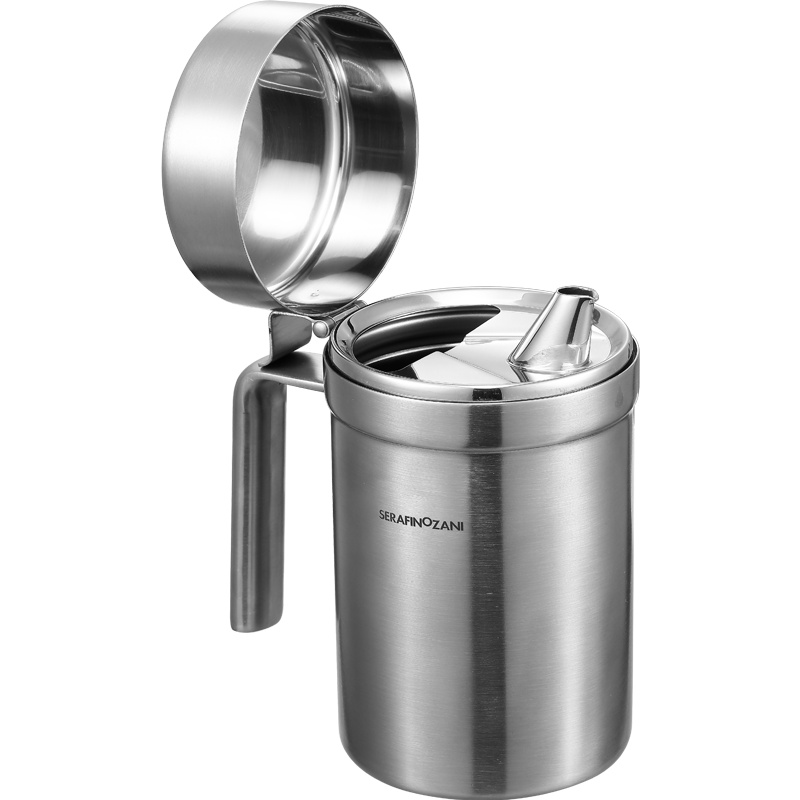 尚尼帕尔玛系列18-10不锈钢油壶 密封防漏油罐油瓶储油罐900ml