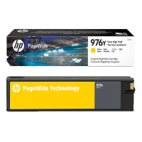 惠普(HP)L0R07A(976Y)黄色超高容量墨盒原装适用页宽577dw/577z MFP 552dw)