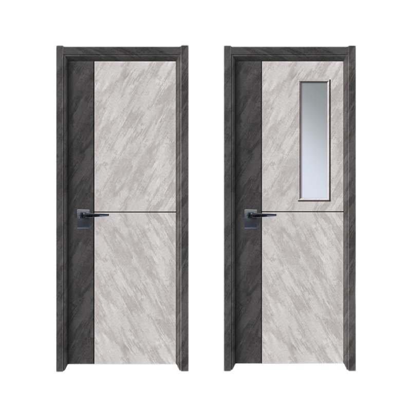 金诚永信木门 木门 门 现代简约门新中式门静音门室内门卧室门普达极简门定制H-8595 (不含五金)