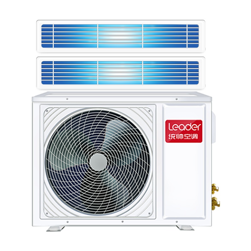 统帅(Leader)海尔出品 小4匹中央空调家用一拖二 节能变频一级能效 智慧自清洁 隐藏式安装 RFC80STSJVA