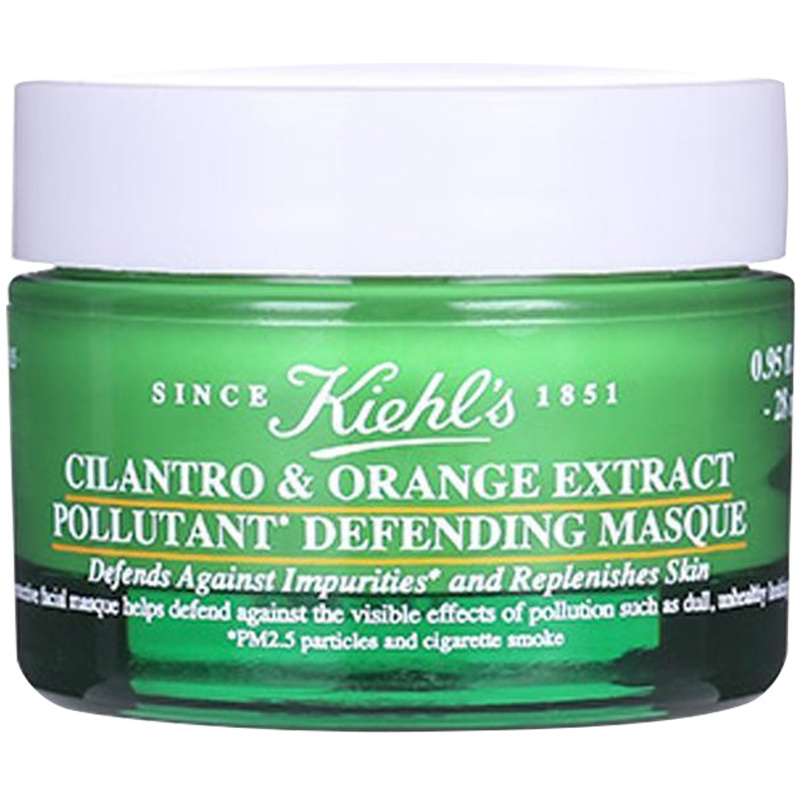 [国内专柜版·中小样]科颜氏(Kiehl's)芫荽橙萃净澈防护面膜14ml*3