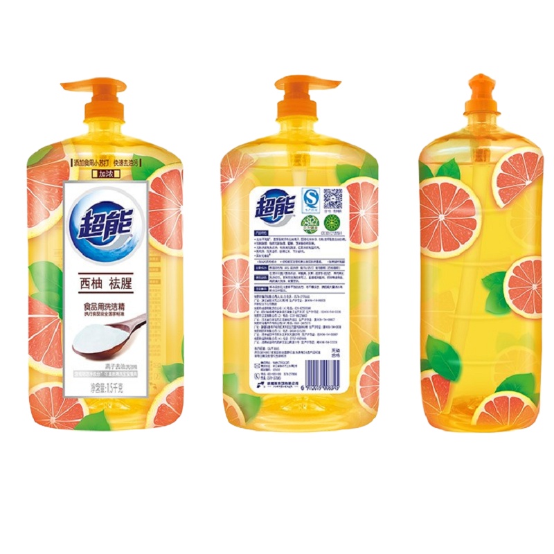 超能 西柚祛腥 1500g 洗洁精(计价单位:瓶)