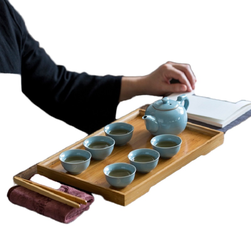大润窑(DA RUN YAO) 碌碌高照 哥窑10件套 茶具 茶壶 茶杯 (单位:套)