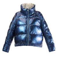 2019年冬季宽松正反两穿立领加厚短款羽绒服 HQ (XS-L)尺码可选