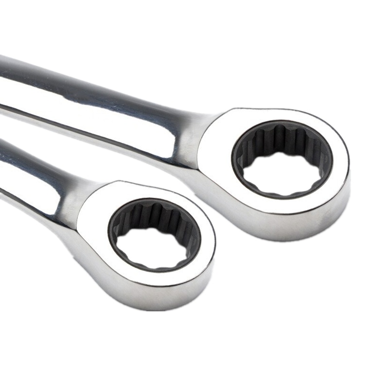 卡尔工具 航空级全抛光两用快扳手 15mm