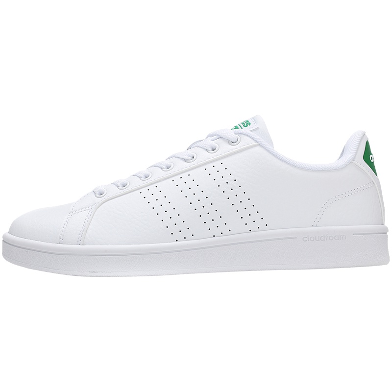 【自营】adidas阿迪达斯NEO男子女子板鞋小白鞋休闲运动鞋AW3914 AW3914亮白+亮白+骑士绿