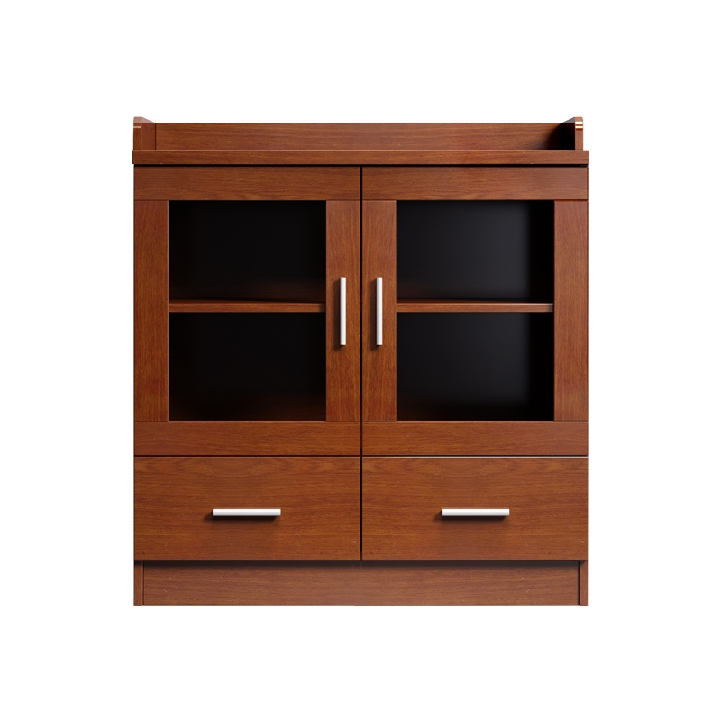 科朔 文件柜茶水柜两门柜资料柜木质办公室茶水柜KSHS56