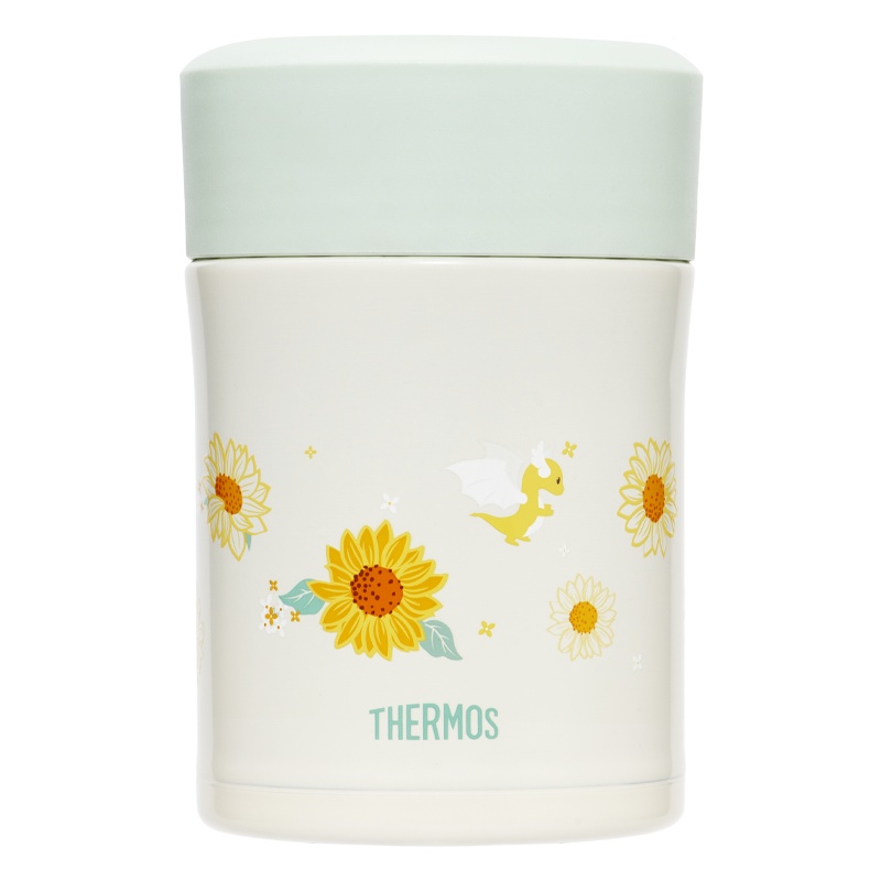 膳魔师,膳魔師(THERMOS)焖烧壶/焖烧杯 TCLA-470S GR 470ml 316不锈钢 太阳花系列