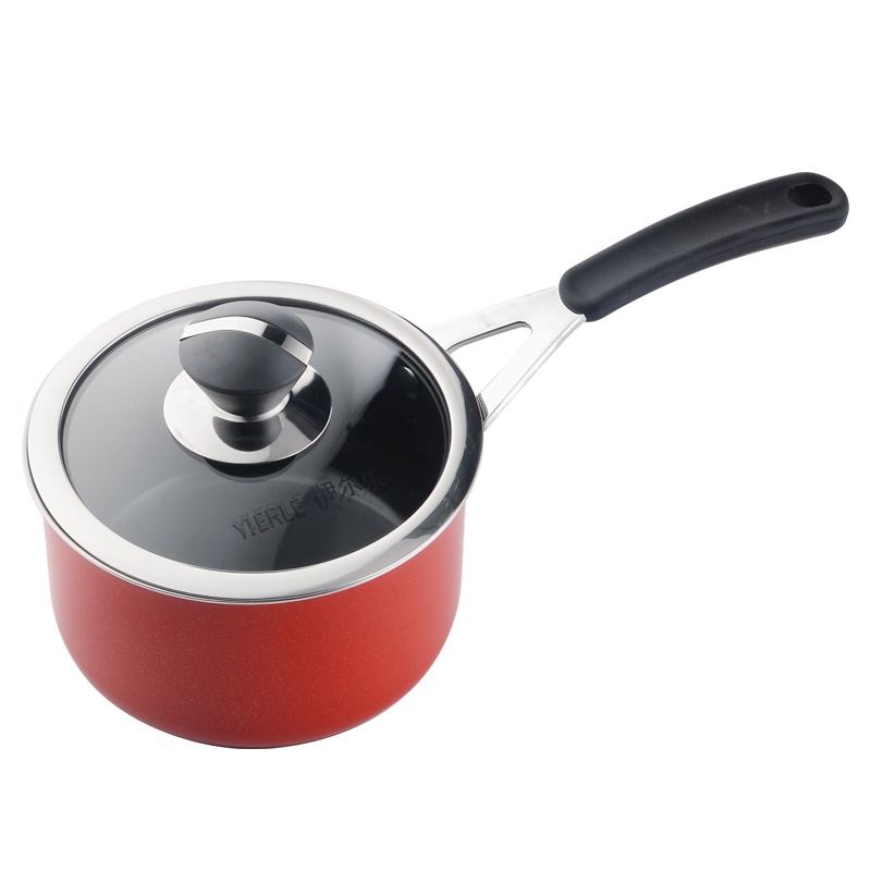 伊尔乐三层晶瓷不粘无油烟奶锅16CM(一箱六台)