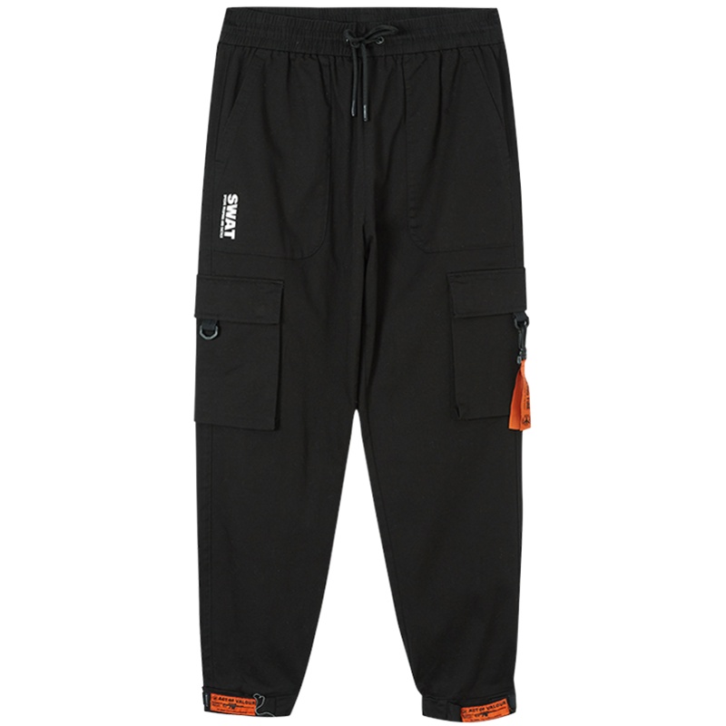 [1件5折价:120]美特斯邦威工装裤男宽松直筒新款秋季韩版潮流百搭男士慢跑裤