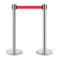 军根 隔离带伸缩带一米线栏杆安全警戒线隔离线银行排队护栏礼宾杆