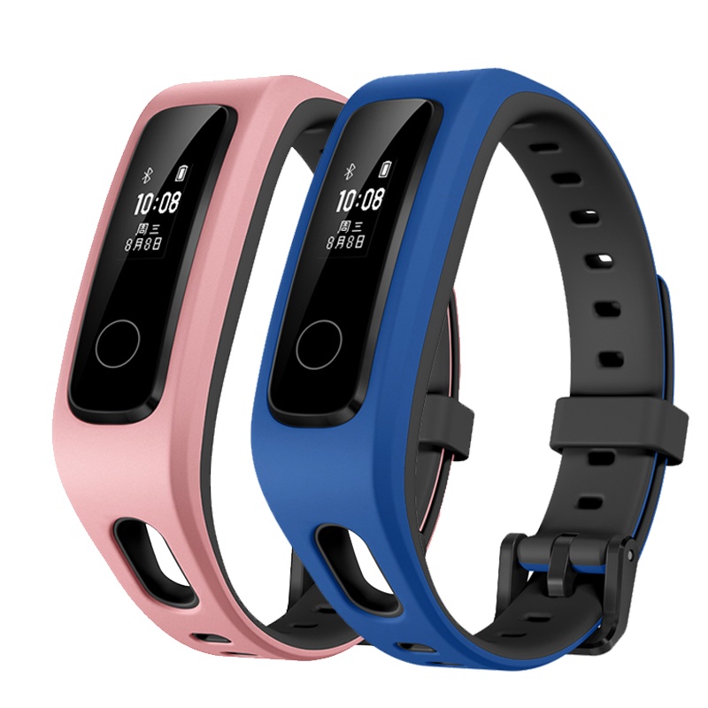 荣耀手环4防水智能手环4Running版计步器健康监测手表智能提醒男女运动手环 跑姿监测长续航睡眠监测穿戴