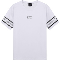 EMPORIO ARMANI EA7 阿玛尼 女士 棉质宽松版圆领短袖T恤3KTT19 TJ29Z