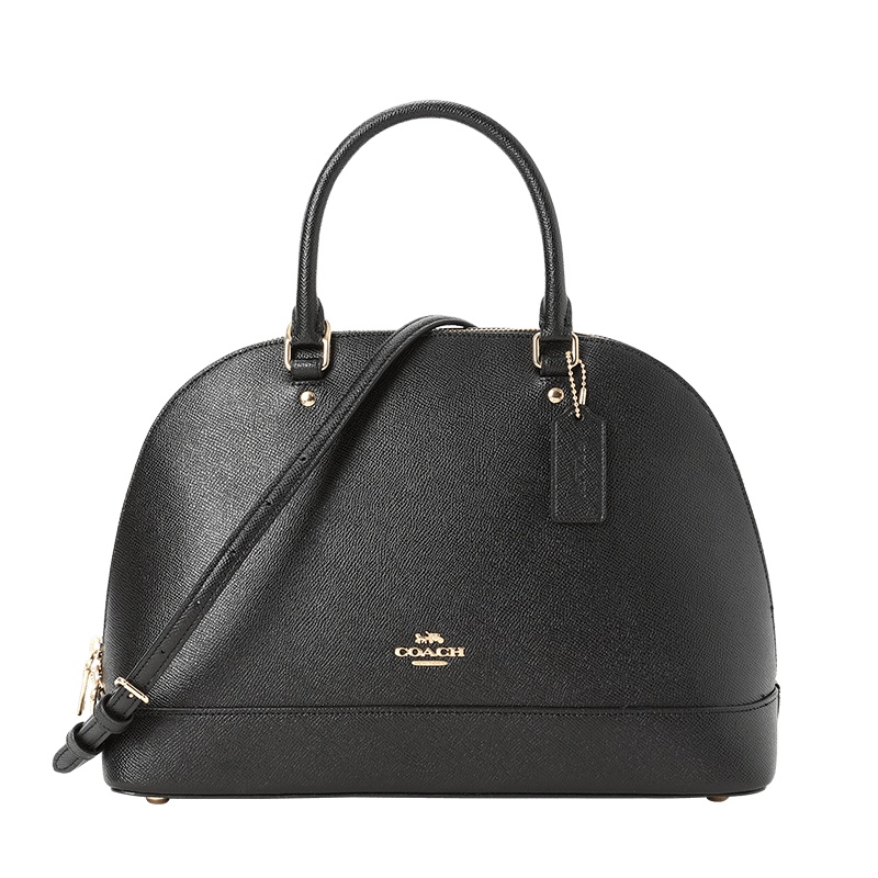 COACH SIERRA SATCHEL 贝壳包 字母马车标 粒面皮 F27590