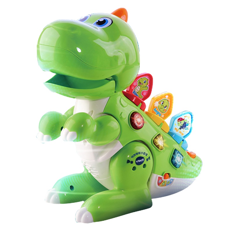VTech伟易达唱跳编程小恐龙少儿入门玩具幼儿园儿童智能早教启蒙
