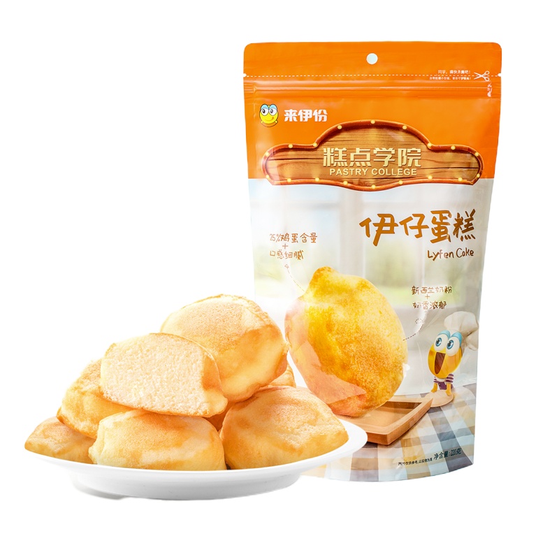 来伊份-伊仔蛋糕220g*5