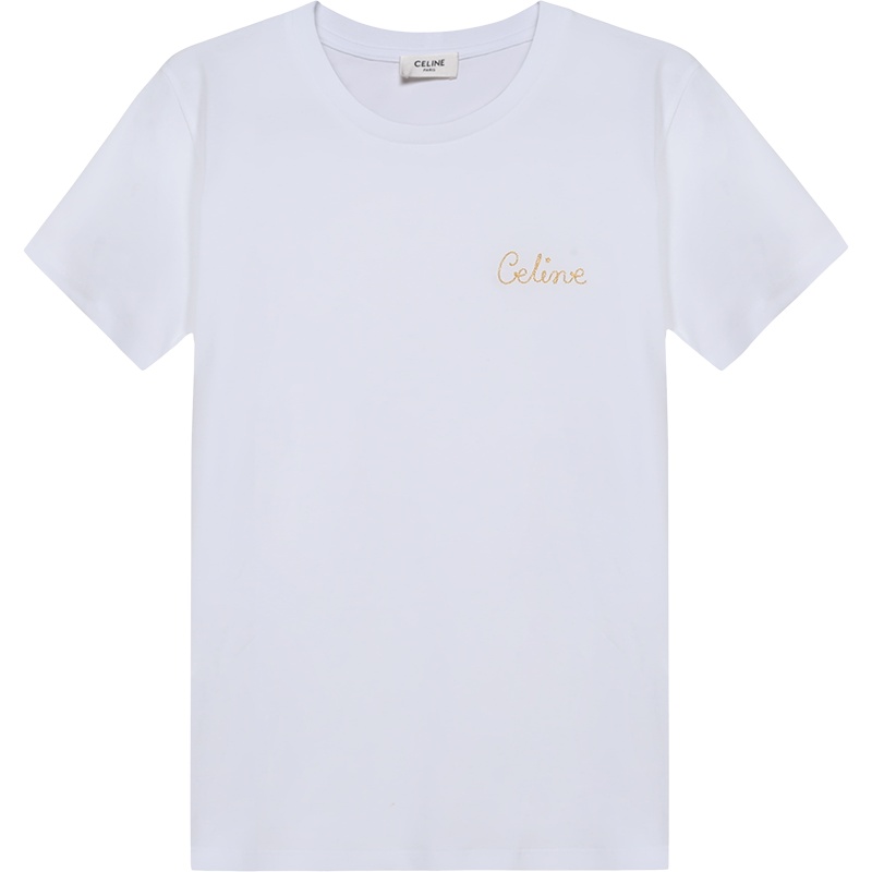 CELINE 赛琳 女士 棉质圆领短袖T恤 2X351501F