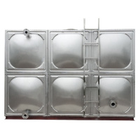 304不锈钢水塔储水罐水箱家用蓄水立式加厚方形水箱户外消防水箱