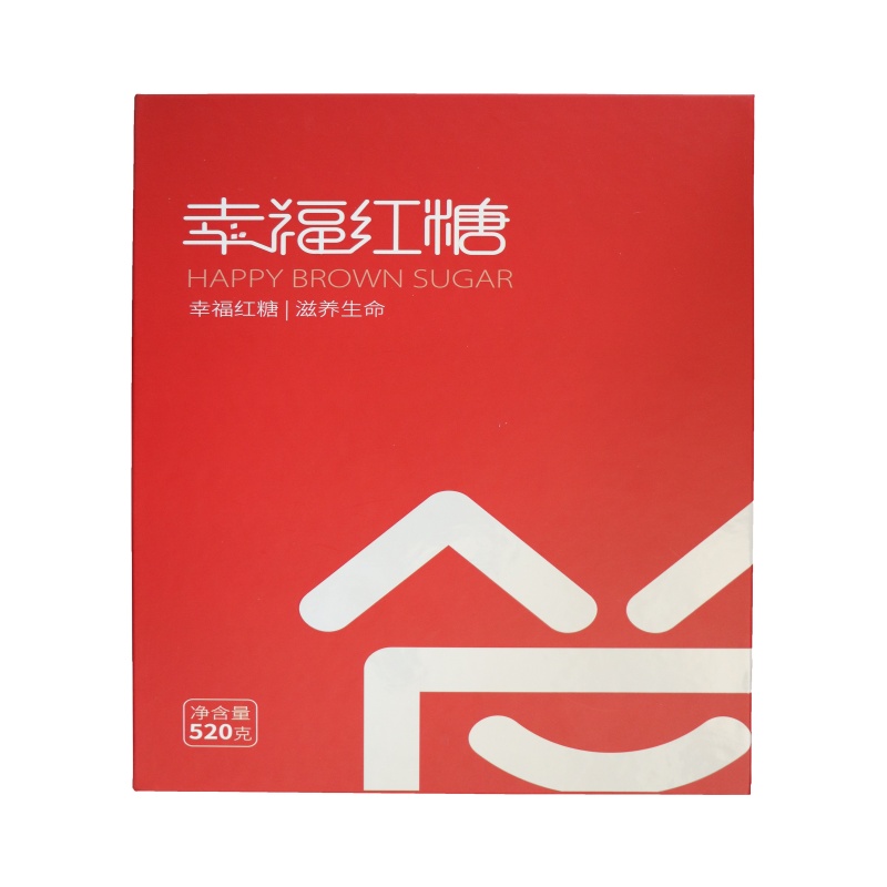 一座保山 红庆云南特产女月经产妇月子大姨妈土红糖块幸福红糖520g