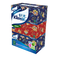 舒洁(Kleenex) 经典盒纸面巾纸餐巾纸 盒抽一箱( 200抽X30盒)