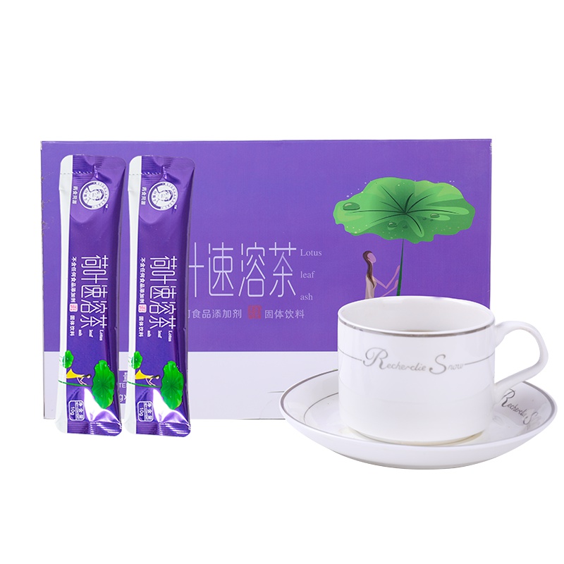 刘黄太 荷叶速溶茶C型 200g 改善手脚冰冷 天然植物提取 科学配方 草本固体饮料