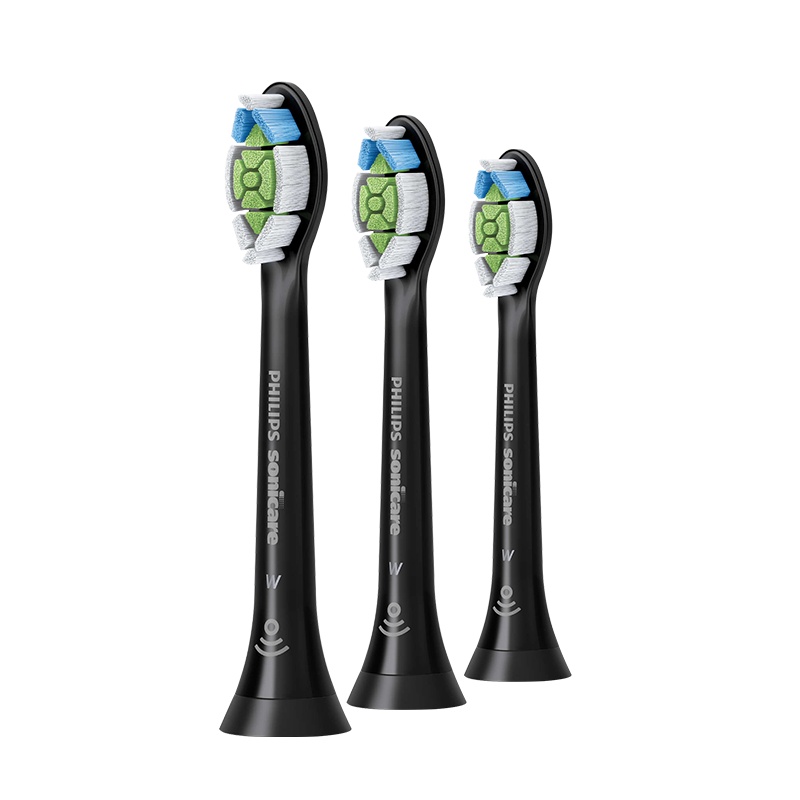 飞利浦(Philips)牙刷头HX6063/96 3支装标准型钻石美白刷头 适配HX9352/HX9372/HX9392