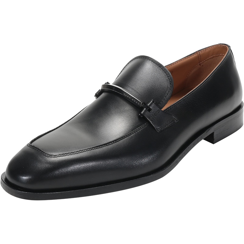 HUGO BOSS 雨果博斯 男士 皮革乐福鞋单鞋50452064