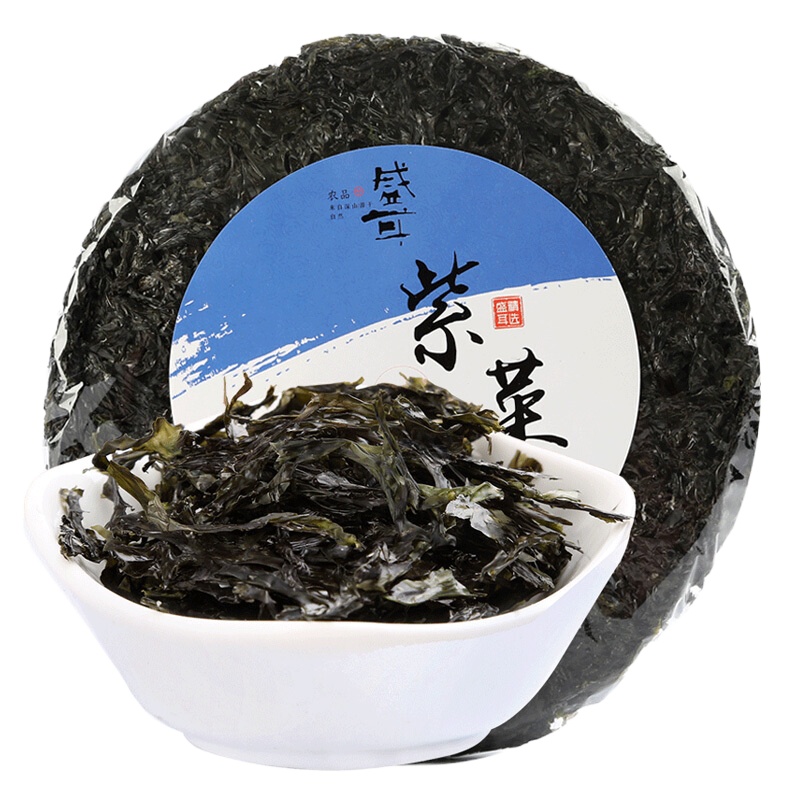 盛耳 紫菜30g 无沙紫菜海笞煲汤 紫菜包饭海产品深海海鲜干货特产
