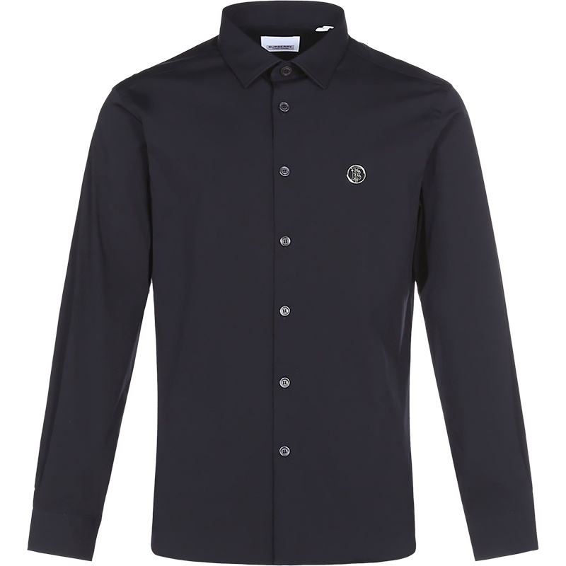 博柏利/巴宝莉 BURBERRY 男士棉质修身版长袖衬衫80428971