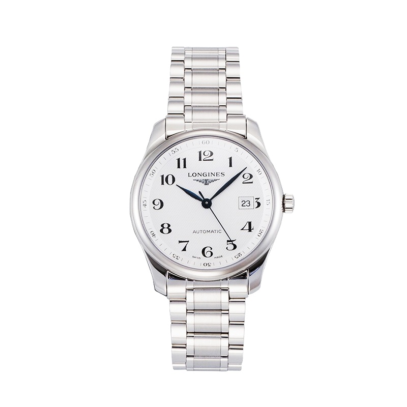 LONGINES 浪琴名匠系列钢带商务时尚 休闲防水械男表L2.793.4.78.6