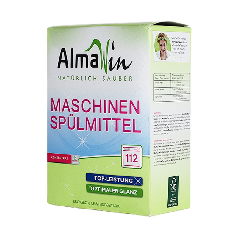 Almawin 德国进口洗碗机专用洗涤剂 洗碗机机体专用洗碗粉 餐具清洁剂去油污 2.8kg