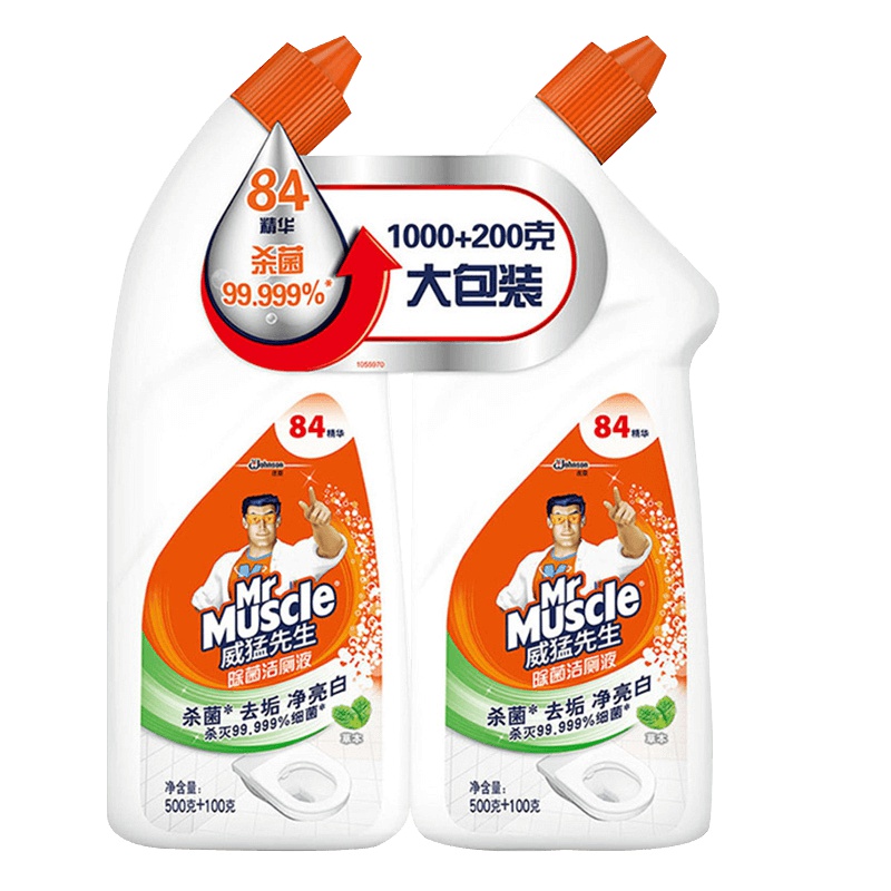 威猛先生洁菌适除菌洁厕液双包装(草本)600g*2