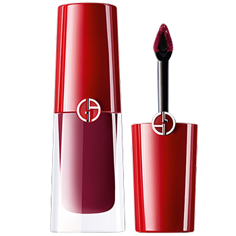 阿玛尼(ARMANI)小胖丁唇釉 唇彩3.9ml 订制柔雾唇露 万釉瘾力•无尽釉惑★602 妒忌 润唇显色不易脱妆紫色系