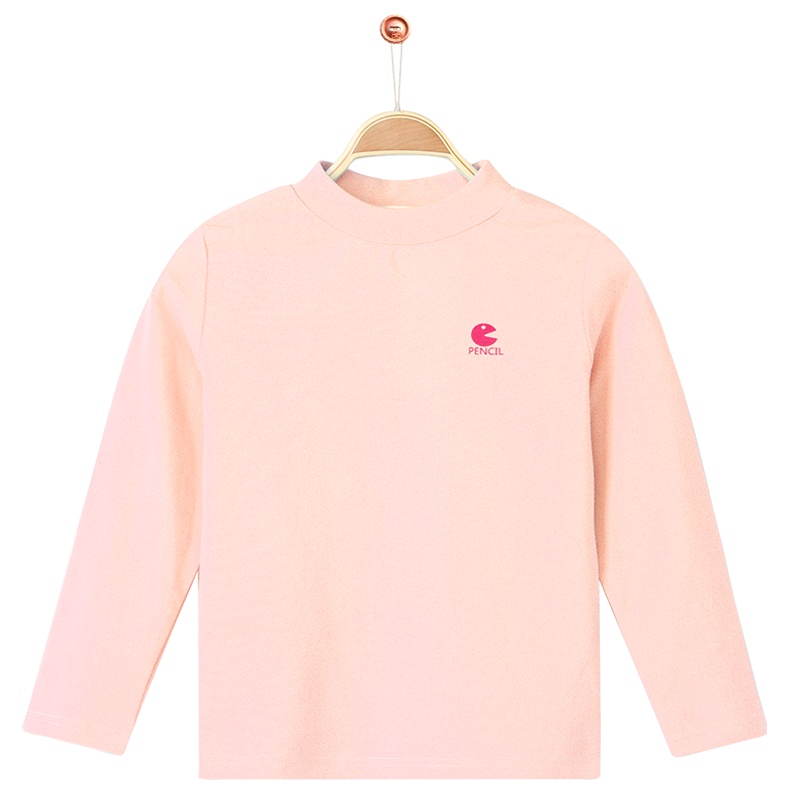 铅笔俱乐部童装2019秋冬新款男童长袖T恤中大童打底T恤女童打底衫