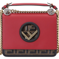 预订FENDI/芬迪 女包KAN I F金属F圆环小号单肩包 8BT286 18.5x14.5x8.5CM