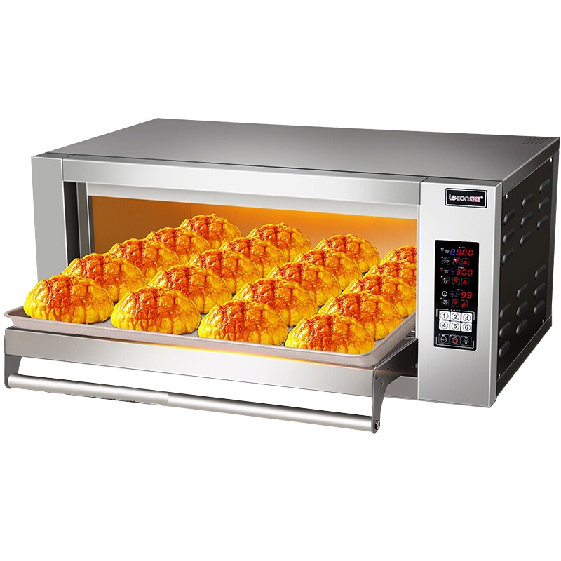 飞天鼠(FTIANSHU) 商用烤箱电烤炉烤箱商用 双层月饼土司比萨电燃气烤箱 一层一盘电热 400度高温