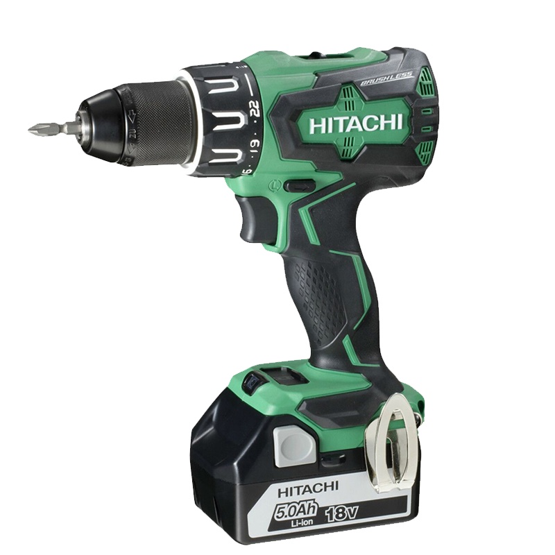 高壹工机 日立 18V充电式起子电钻 锂电钻多模式无刷电动螺丝刀手电钻 3.0Ah双电 DS18DBSL