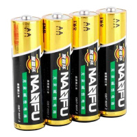 南孚(NANFU) 5号电池 4粒装(简装) AAA 适用闹钟 遥控器 鼠标 收银机等 一板4粒 一板装