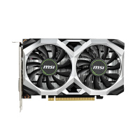 微星 GTX1650VENTUS XS 4G OC 新版网吧显卡 台式机电脑显卡 游戏独立显卡