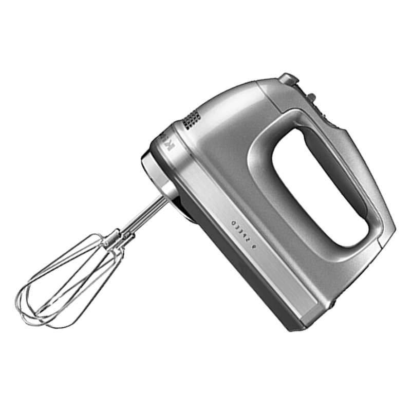 凯膳怡KitchenAid 进口打蛋器HM9212C家用小型搅拌机9速 星光银