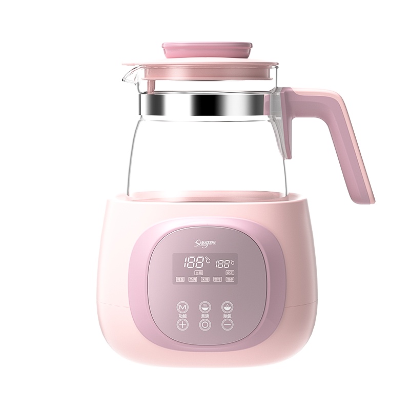 舒氏(SNUG)智能恒温调奶器 婴儿宝宝家用多功能冲泡奶粉机 暖奶器温奶器玻璃水壶1.2LS320II