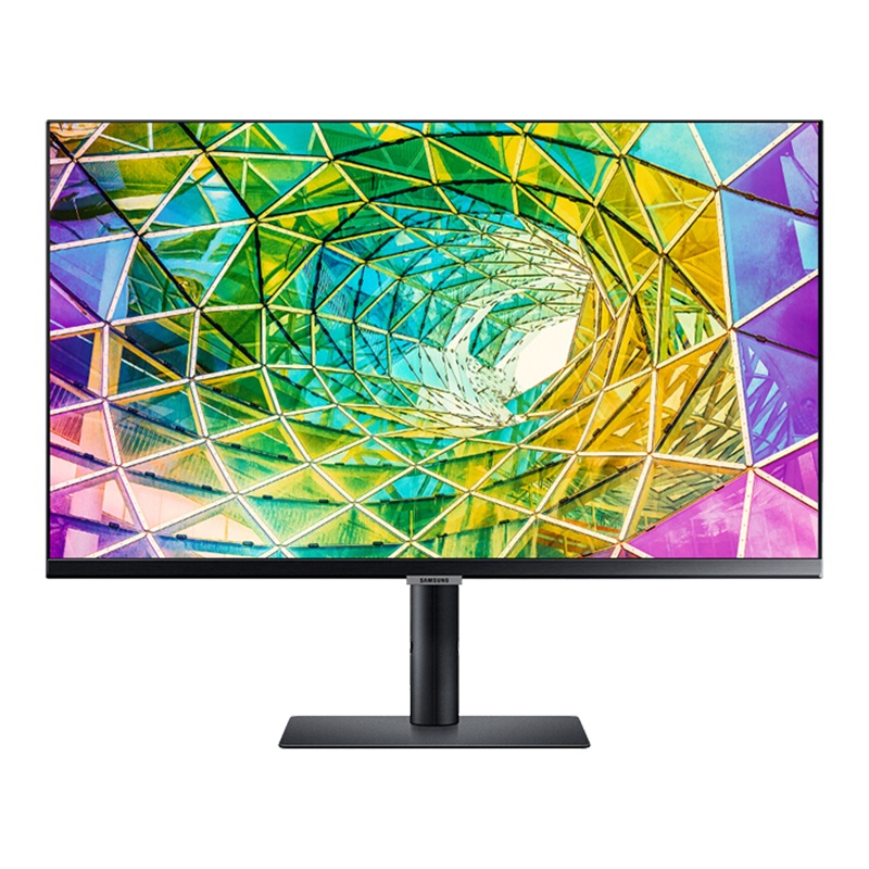 三星(SAMSUNG)S32A800NMC 32英寸4K高分/HDR10/10.7亿色数三边窄边框旋转升降底座可壁挂电脑显示器(HDMI+DP+USB)